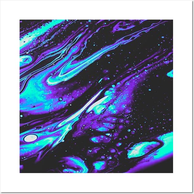 Tie and Dye Galaxy Wall Art by MajorCompany